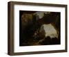 The Magdalen in a Cave, C.1650-Johannes Lingelbach-Framed Giclee Print