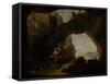 The Magdalen in a Cave, C.1650-Johannes Lingelbach-Framed Stretched Canvas