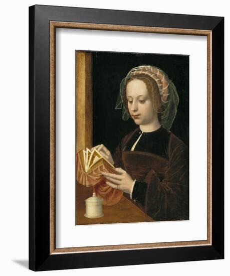 The Magdalen Reading, c.1530-50-Ambrosius Benson-Framed Giclee Print