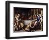 The Magdalen washing Christ's Feet in the House of Simon-Giordano Luca-Framed Giclee Print