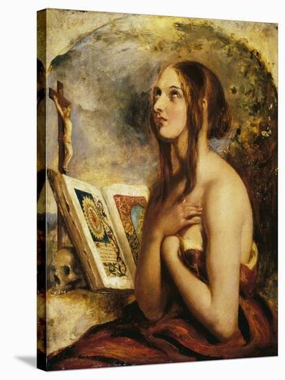 The Magdalen-William Etty-Stretched Canvas