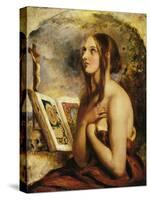 The Magdalen-William Etty-Stretched Canvas