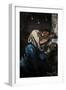 The Magdalene, also known as the Pain, 1869 (Oil on Canvas)-Paul Cezanne-Framed Giclee Print