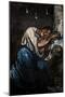 The Magdalene, also known as the Pain, 1869 (Oil on Canvas)-Paul Cezanne-Mounted Giclee Print