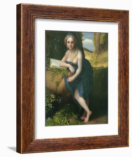 The Magdalene, c.1518-19-Correggio-Framed Giclee Print