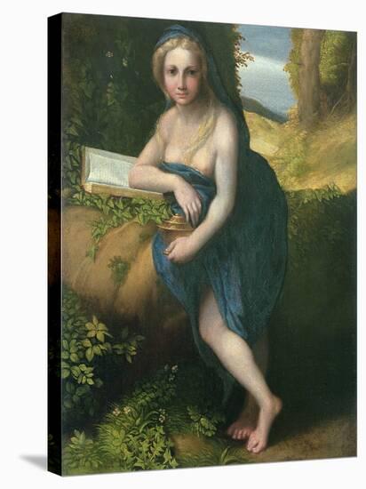 The Magdalene, c.1518-19-Correggio-Stretched Canvas