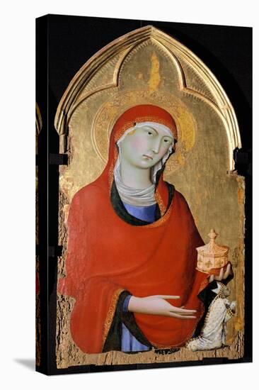 The Magdalene, Detail of Altarpiece of St Dominic-Simone Martini-Stretched Canvas