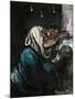 The Magdalene (The Sorrow)-Paul Cézanne-Mounted Giclee Print