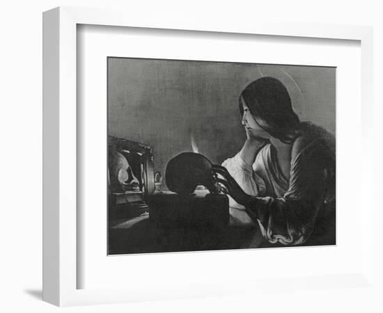 The Magdalene with the Mirror-Georges de La Tour-Framed Giclee Print