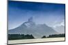 The Magellan Straits and Darwin Mountain range, Alberto de Agostini National Park, Tierra del Fuego-Alex Robinson-Mounted Photographic Print