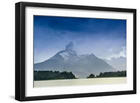 The Magellan Straits and Darwin Mountain range, Alberto de Agostini National Park, Tierra del Fuego-Alex Robinson-Framed Photographic Print