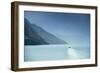 The Magellan Straits and Darwin Mountain range, Alberto de Agostini National Park, Tierra del Fuego-Alex Robinson-Framed Photographic Print