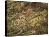 The Magi King's Journey to Bethlehem, 1459-Benozzo Gozzoli-Stretched Canvas