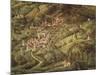 The Magi King's Journey to Bethlehem, 1459-Benozzo Gozzoli-Mounted Giclee Print