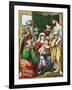 The Magi Presenting their Gifts to the Infant Jesus, C1860-null-Framed Giclee Print