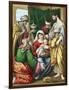 The Magi Presenting their Gifts to the Infant Jesus, C1860-null-Framed Giclee Print