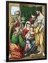 The Magi Presenting their Gifts to the Infant Jesus, C1860-null-Framed Giclee Print