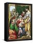 The Magi Presenting their Gifts to the Infant Jesus, C1860-null-Framed Stretched Canvas