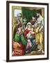 The Magi Presenting their Gifts to the Infant Jesus, C1860-null-Framed Giclee Print