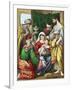 The Magi Presenting their Gifts to the Infant Jesus, C1860-null-Framed Giclee Print