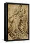 The Magi-Rogier van der Weyden-Framed Stretched Canvas