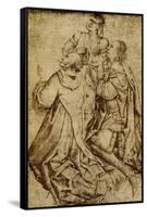 The Magi-Rogier van der Weyden-Framed Stretched Canvas