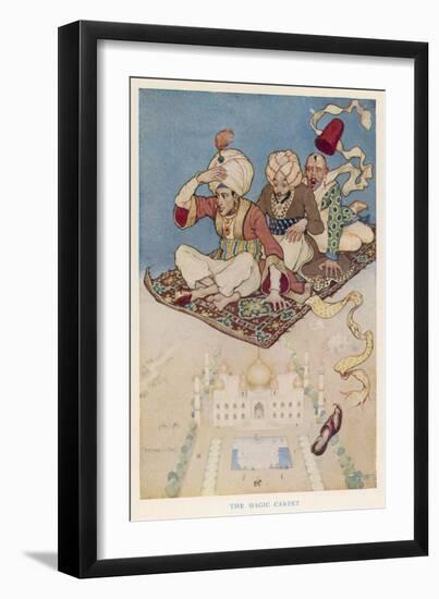 The Magic Carpet Favoured Transport System of the Arabian Nights-Monro S. Orr-Framed Photographic Print