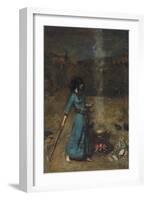 The Magic Circle, 1886-John William Waterhouse-Framed Giclee Print