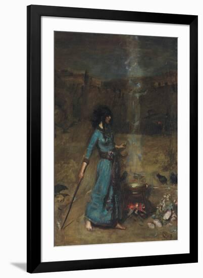 The Magic Circle, 1886-John William Waterhouse-Framed Giclee Print