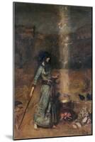 The Magic Circle-John William Waterhouse-Mounted Premium Giclee Print