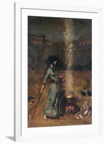 The Magic Circle-John William Waterhouse-Framed Giclee Print