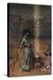 The Magic Circle-Sir Lawrence Alma-Tadema-Stretched Canvas