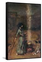 The Magic Circle-Sir Lawrence Alma-Tadema-Framed Stretched Canvas