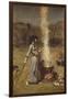 The Magic Circle-John William Waterhouse-Framed Giclee Print