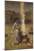 The Magic Circle-John William Waterhouse-Mounted Giclee Print