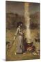 The Magic Circle-John William Waterhouse-Mounted Giclee Print