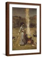 The Magic Circle-John William Waterhouse-Framed Giclee Print