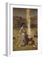 The Magic Circle-John William Waterhouse-Framed Giclee Print