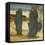 The Magic Circle-Edward Burne-Jones-Framed Stretched Canvas