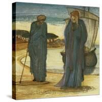 The Magic Circle-Edward Burne-Jones-Stretched Canvas
