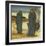 The Magic Circle-Edward Burne-Jones-Framed Giclee Print