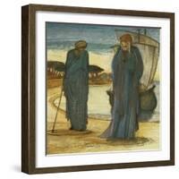 The Magic Circle-Edward Burne-Jones-Framed Giclee Print