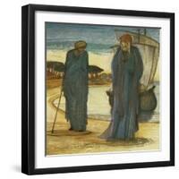 The Magic Circle-Edward Burne-Jones-Framed Giclee Print