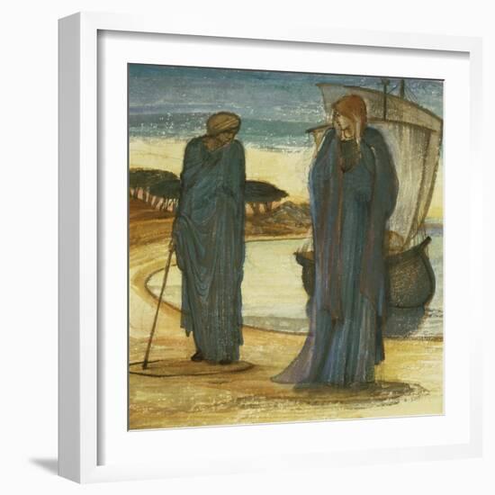 The Magic Circle-Edward Burne-Jones-Framed Giclee Print