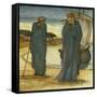 The Magic Circle-Edward Burne-Jones-Framed Stretched Canvas