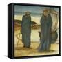 The Magic Circle-Edward Burne-Jones-Framed Stretched Canvas