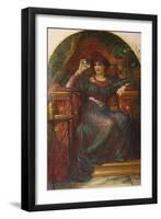 The Magic Crystal, 1894-Frank Bernard Dicksee-Framed Premium Giclee Print