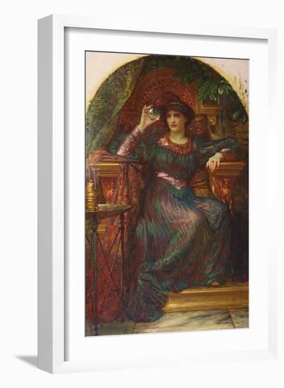 The Magic Crystal, 1894-Frank Bernard Dicksee-Framed Giclee Print