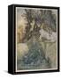 The Magic Cup-Arthur Rackham-Framed Stretched Canvas
