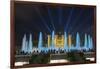 The Magic Fountain Light Show in Front of the National Palace, Barcelona.-Jon Hicks-Framed Photographic Print